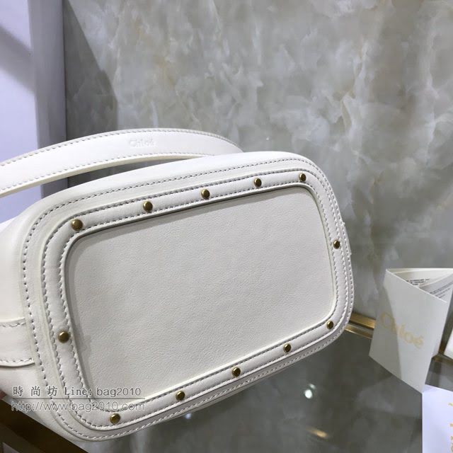 Chloe女包 克洛伊經典Roy抽繩圓環大號水桶包 Chole手提肩背斜挎包  jjh1315